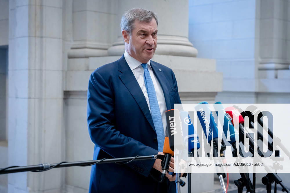 Sitzung, Bundesrat, Berlin, Ministerpräsident, Markus Söder Sitzung, Bundesrat, Berlin, Ministerpräsident, Markus Söder Berlin Berlin GER