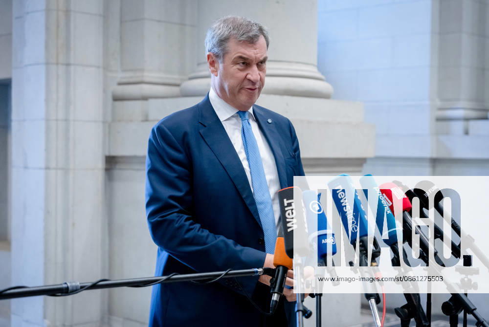 Sitzung, Bundesrat, Berlin, Ministerpräsident, Markus Söder Sitzung, Bundesrat, Berlin, Ministerpräsident, Markus Söder Berlin Berlin GER