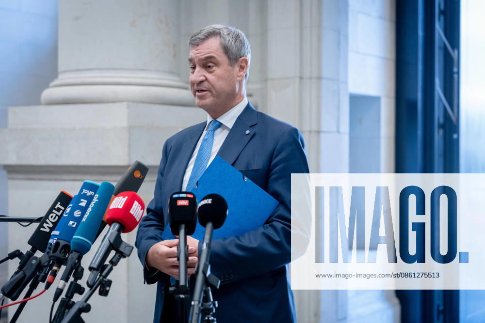 Sitzung, Bundesrat, Berlin, Ministerpräsident, Markus Söder Sitzung, Bundesrat, Berlin, Ministerpräsident, Markus Söder Berlin Berlin GER