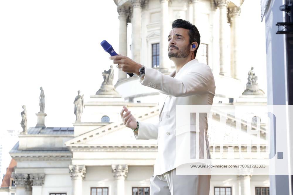 Giovanni Zarrella, Sänger im Konzert bei Classic open Air 2026, in Berlin, Gendarmenmarkt, Berlin Deutschland, Germany