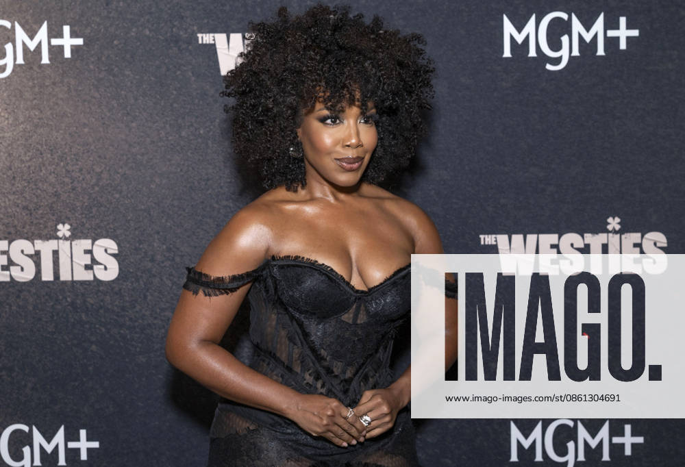 Jessica Frances Dukes attends MGM s The Westies Series Premiere. Held at SVA Theatre in New York. Zuma Press July 8, 2026. New York United States - ZUMAp281 20260708_zea_p281_164