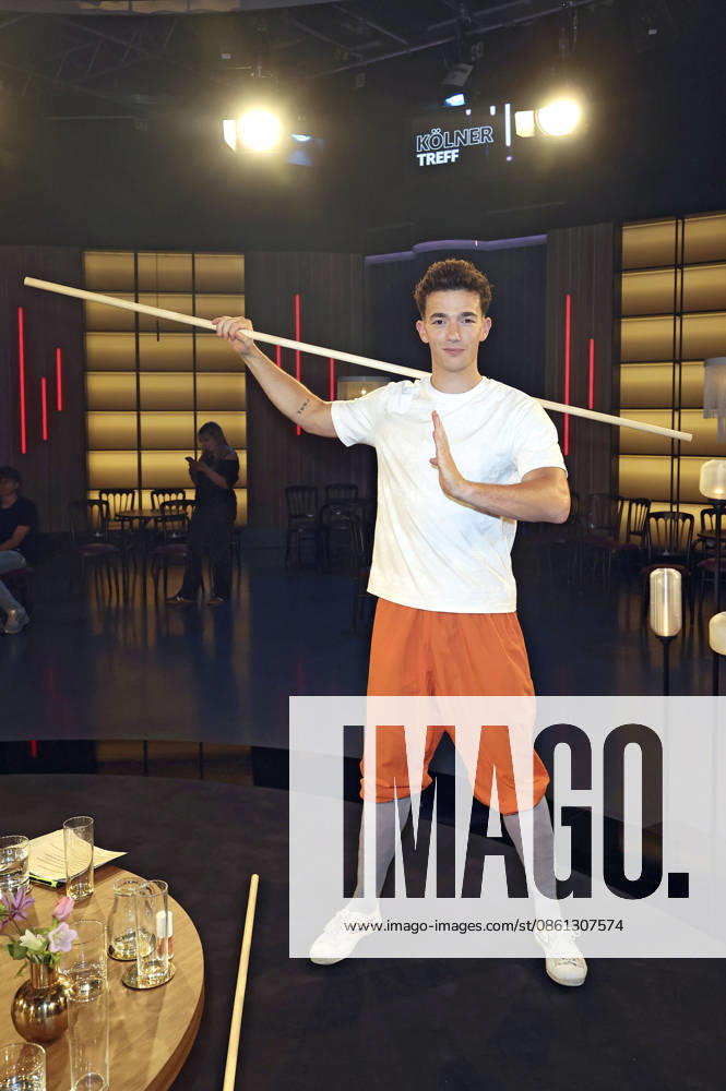 Sascha Wenk Shaolin Kid bei der Aufzeichnung der WDR-Talkshow Kölner Treff im WDR Studio BS 3. Köln