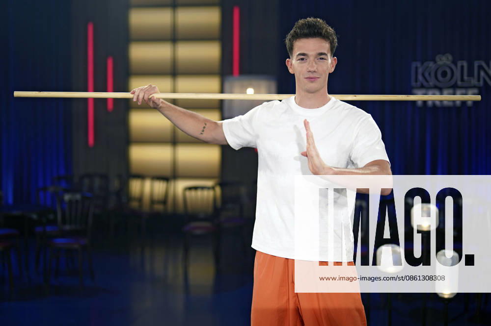 Sascha Wenk Shaolin Kid bei der Aufzeichnung der WDR-Talkshow Kölner Treff im WDR Studio BS 3. Köln
