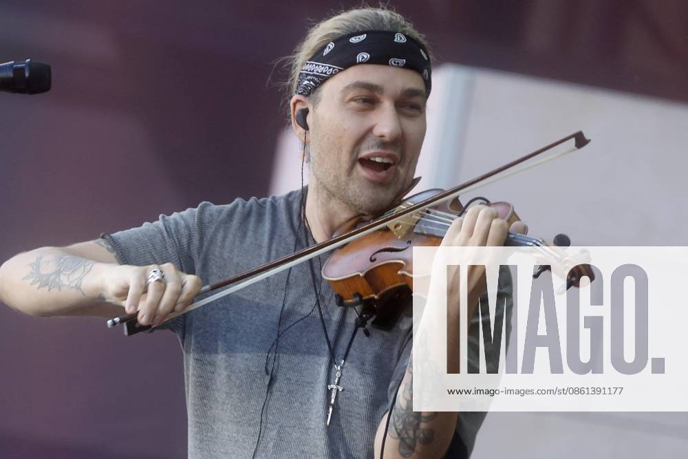 David Garrett, Violinist, im Konzert live beim Classic open Air 2026, in Berlin, Gendarmenmarkt, Berlin Deutschland, Germany