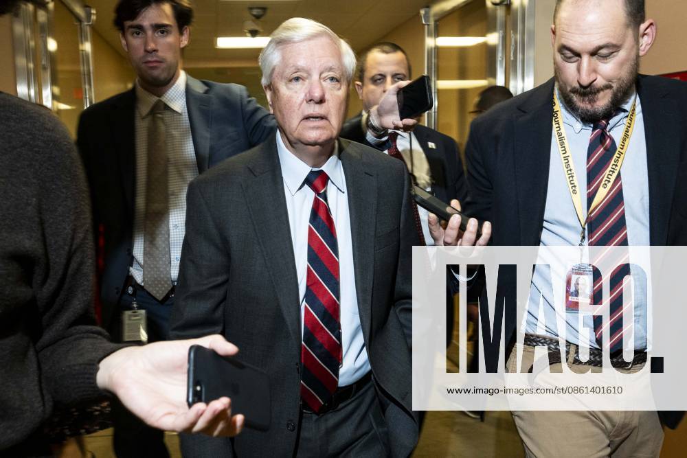 Sen. LINDSEY GRAHAM (R-SC), who was elected to the Senate in 2002 and was a close political ally of President Trump, has died, his office confirmed early Sunday. He was 71. FILE PHOTO SHOT ON: May 13, 2026, Washington, District Of Columbia, USA: U.S. Senator LINDSEY GRAHAM (R-SC) speaking with reporters near the Senate Subway at the U.S. Capitol. Washington USA - ZUMAb161 20260513_aap_b161_020