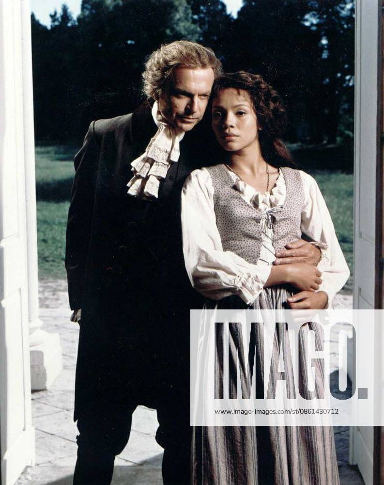 SALLY HEMINGS: AN AMERICAN SCANDAL (2000) THE MEMOIRS OF SALLY HEMINGS (ALT) SAM NEILL, CARMEN EJOGO CHARLES HAID (DIR) 001 SAM NEILL, CARMEN EJOGO When: 01 Jan 2000 Credit: Cover Images **Editorial Use Only** . NOT FOR USE BY NEWSPAPERS BASED IN THE UK.