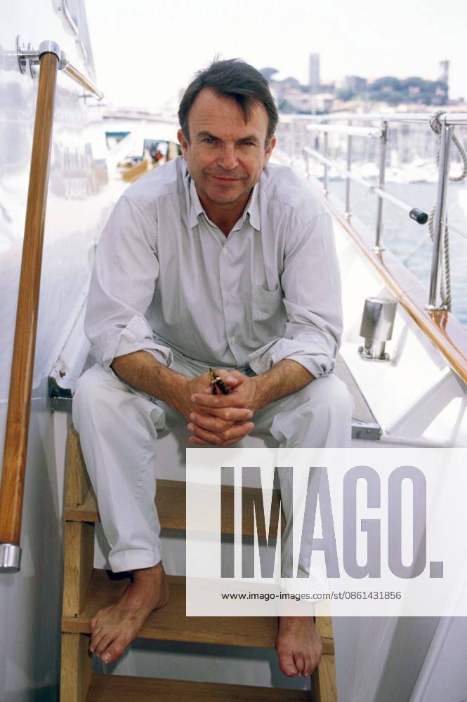 Cannes Film Festival SAM NEILL Ref: 1240 sitting Cannes France