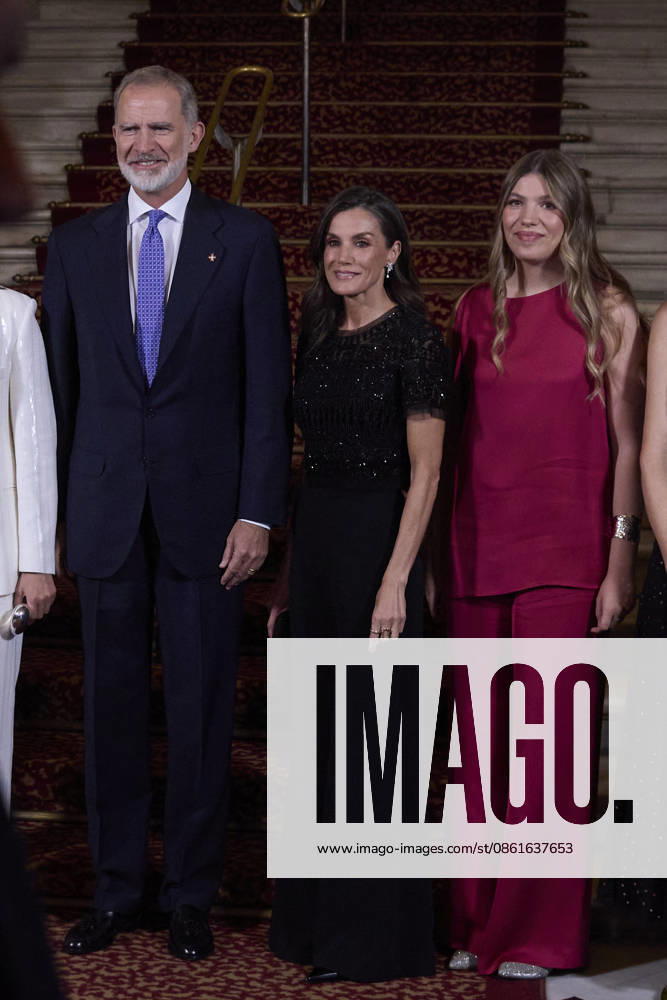 CROWN PRINCESS LEONOR of Spain, KING FELIPE VI of Spain, QUEEN LETIZIA of Spain and PRINCESS SOFIA of Spain attend the ‘Princesa De Gironaâ€⠢ Foundation Awards Barcelona Spain - ZUMAc260 20260714_zep_c260_012