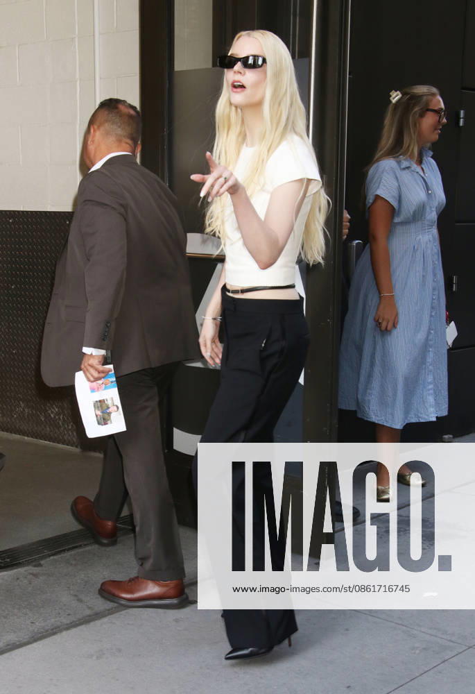 New York July 15, 2026. Anya Taylor-Joy on Good Morning America to talk about new TV miniseries Lucy ln New York. July 15, 2026.