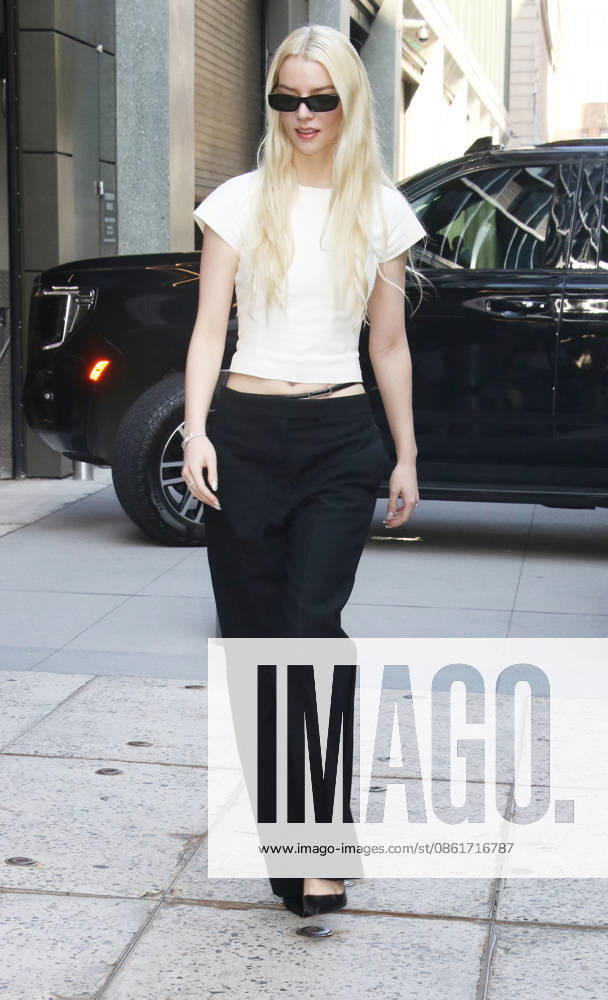 New York July 15, 2026. Anya Taylor-Joy on Good Morning America to talk about new TV miniseries Lucy ln New York. July 15, 2026.