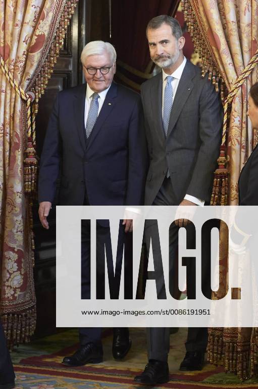 Entertainment Themen der Woche KW43 Entertainment Bilder der Tages 24-10-2018 Madrid King Felipe during an audience with German President, Frank-Walter Steinmeier of Germany at the royal palace in Madrid. No Spain