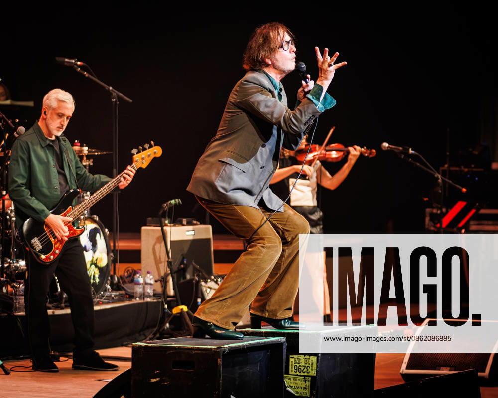 Pulp performing live at The Royal Festival Hall, London, UK on 18th July 2026 Singer Jarvis Cocker of UK rock band Pulp performing live at the Royal Festival Hall, London, UK on 18th July 2026, Credit:Manuela Langotsch Avalon United Kingdom, London, Royal Festival Hall