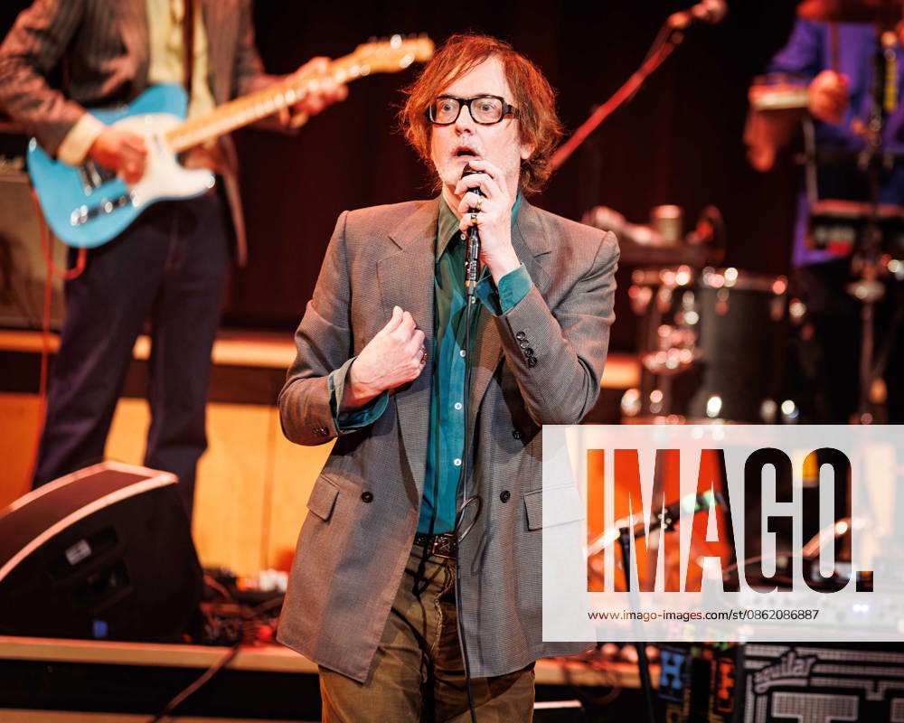 Pulp performing live at The Royal Festival Hall, London, UK on 18th July 2026 Singer Jarvis Cocker of UK rock band Pulp performing live at the Royal Festival Hall, London, UK on 18th July 2026, Credit:Manuela Langotsch Avalon United Kingdom, London, Royal Festival Hall