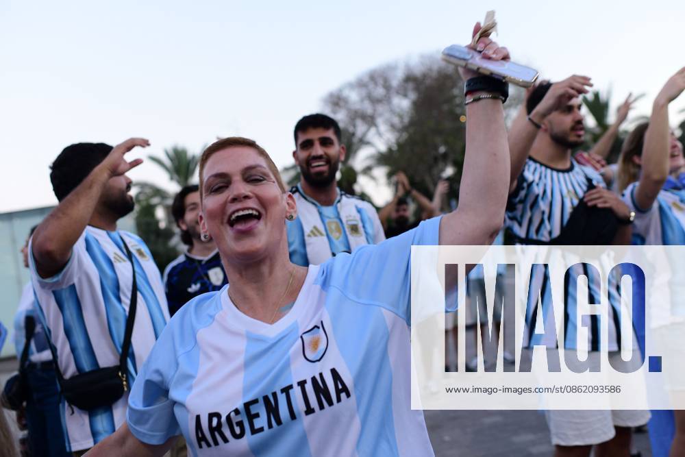 TEL AVIV, ISRAEL †JULY 19, 2026: Thousands of football fans gather at Menora Mivtachim hall in Tel-Aviv to watch the final match of the World Cup between Argentina and Spain. JNA Press. Tel-Aviv Israel - ZUMAq101 20260719_zna_q101_185