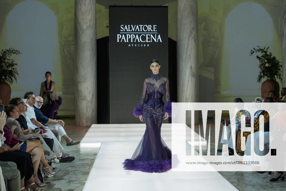 IPA86821449 - Rome G Salvatore Pappacenas Fashion Show at the 2026 Rome Fashion Show at the Salone delle Colonne