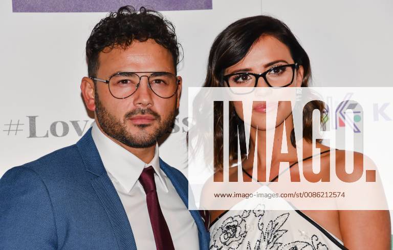 Ryan Thomas and Lucy Mecklenburgh attend the Specsavers Spectacle Wearer Of The Year at 8 Northumberland Avenue in London. OCTOBER 24th 2018 SLIx183865