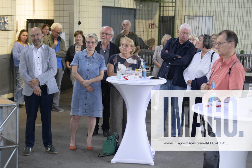 Pressetermin, Übergabe des Fördermittelbescheids für das Projekt AWO Wir-Garten im Zukunftsgarten der IGA 2027 Horst Fischer ist Geschäftsführer der IGA 2027 Dortmund Kokerei Hansa, Emscherallee 11, NRW Deutschland