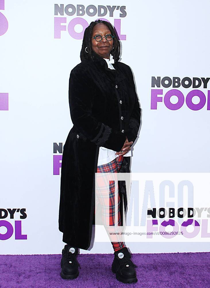 NEW YORK, NY - October 28: Whoopi Goldberg at the Paramount Pictures, Tyler Perry Studios & BET Films premiere of Nobody s Fool at AMC Lincoln Square in New York City on October 28, 2018.