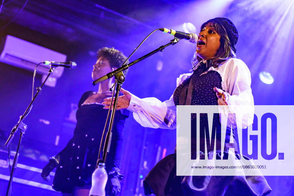 Say She She perform in Brighton Concorde 2 Brighton, East Sussex, UK on 29 July 2026 Nya Brown, Piya Malik and Sabrina Cunningham of Say She She perform on stage, Credit:Andy Sturmey Andrew Sturmey - B1114 Avalon United Kingdom, East Sussex, Brighton