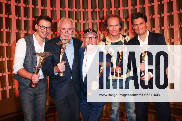 Martin Frank, Dieter Hanitzsch, Otto Waalkes, Olaf Schubert, Christian Ehring, Bayerischer Kabarettpreis 2018 im Muenchener Lustspielhaus in Muenchen am 29.10.2018