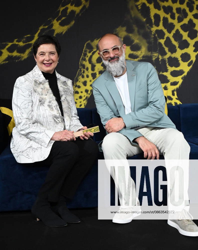 LFF 2026 - Isabella Rossellini At Excellence Award Photocall Isabella Rossellini and Giona Nazzaro, artistic director of the Locarno Film Festival, attend the Excellence Award photocall during the 2026 Locarno Film Festival in Locarno, Switzerland on August 6, 2026. Photo by Nick Zonna IPA ABACAPRESS.COM Locarno Switzerland