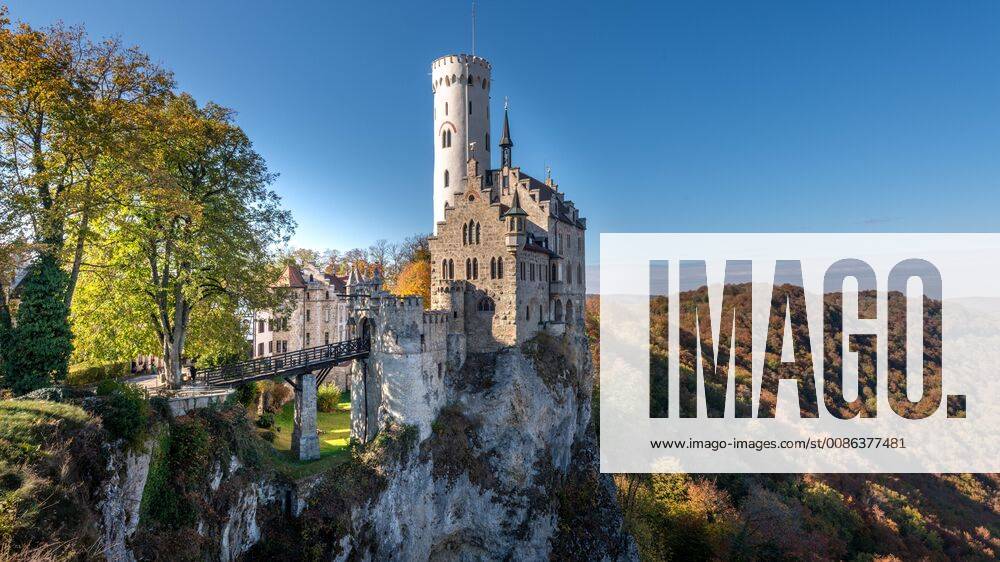 Schloss Lichtenstein. Engstingen Baden Württemberg Deutschland