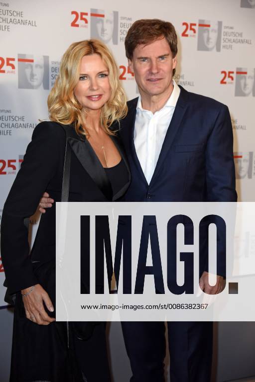Veronica Ferres mit Ehemann Carsten Maschmeyer 25 Jahre Stiftung Deutsche Schlaganfall-Hilfe in der Bertelsmann-Repräsentanz in Berlin am 02.11.2018