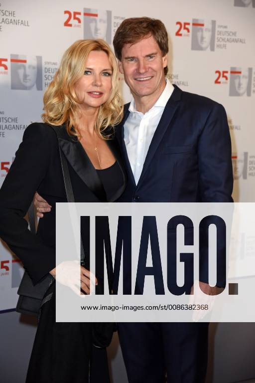 Veronica Ferres mit Ehemann Carsten Maschmeyer 25 Jahre Stiftung Deutsche Schlaganfall-Hilfe in der Bertelsmann-Repräsentanz in Berlin am 02.11.2018
