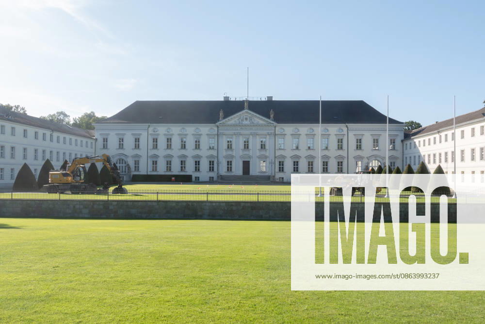 Berlin, Bundespräsidialamt, Schloss Bellevue, Beginn der Bauarbeiten Berlin, Bundespräsidialamt, Schloss Bellevue, Beginn der Bauarbeiten Berlin Berlin GER