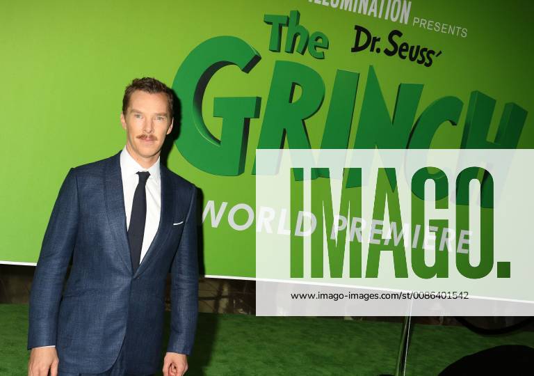 New York City, New York, U.S. - Actor BENEDICT CUMBERBATCH attends the New York premiere of Dr. Seuss The Grinch held at Alice Tully Hall at Lincoln Center. New York City U.S. - ZUMAk03_ 20181103_zaf_k03_095