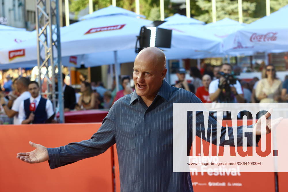 Sarajevo, BiH, 180826. National Theater. Actor Woody Harrelson on the Red Carpet of the fifth evening of the 32nd Sarajevo Film Festival. Photo: Antonio Balic CROPIX
