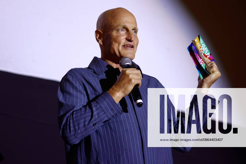 Sarajevo, BiH, 180826. National Theatre. Actor Woody Harrelson received the Heart of Sarajevo award at the 32nd Sarajevo Film Festival. Photo: Antonio Balic CROPIX