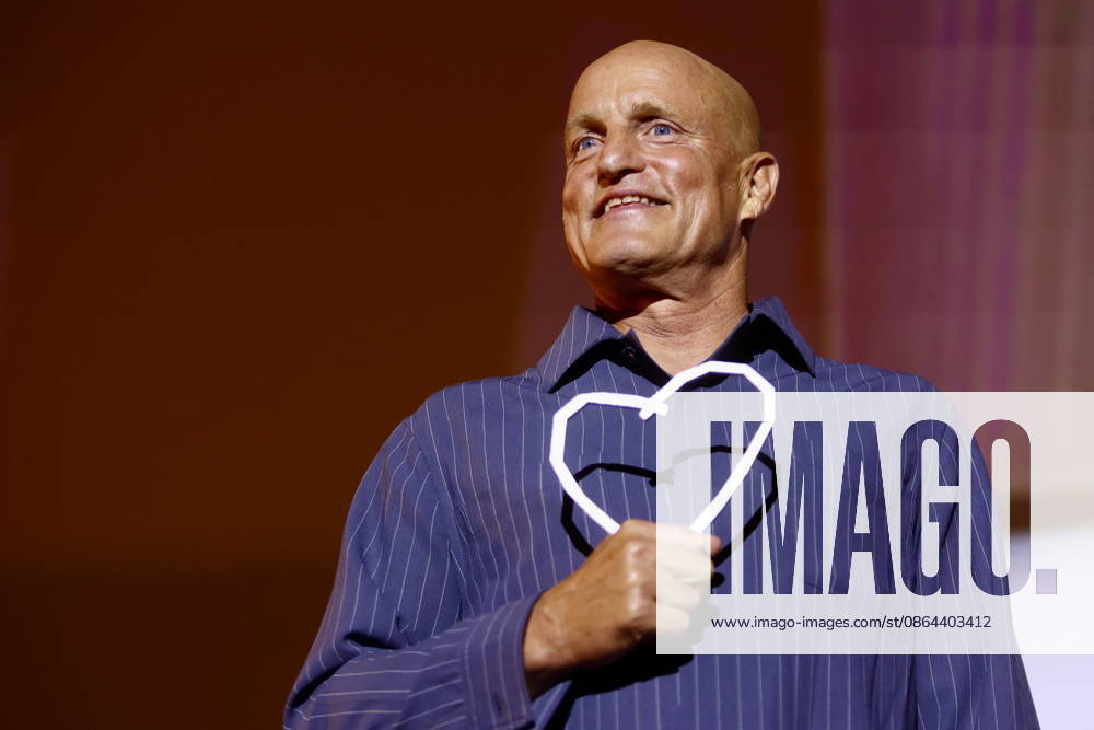 Sarajevo, BiH, 180826. National Theatre. Actor Woody Harrelson received the Heart of Sarajevo award at the 32nd Sarajevo Film Festival. Photo: Antonio Balic CROPIX