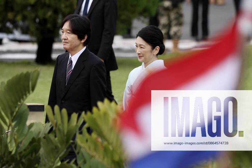 Japan crown prince, crown princess in Paraguay Japan s Crown Prince Fumihito and Crown Princess Kiko visit Palacio de Lopez in Asuncion to meet with Paraguay s President Santiago Pena on Aug. 20, 2026, during an official visit to the South American country. (Pool Photo) A14AA0005626355P