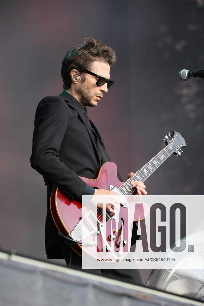 Interpol live at All Points East 2026 East Stage, Victoria Park, London, UK, 23 August 2026 Interpol performing live at All Points East 2026 East Stage, Victoria Park, London, UK, 23 August 2026., Credit:Roger Alarcon Avalon United Kingdom, London