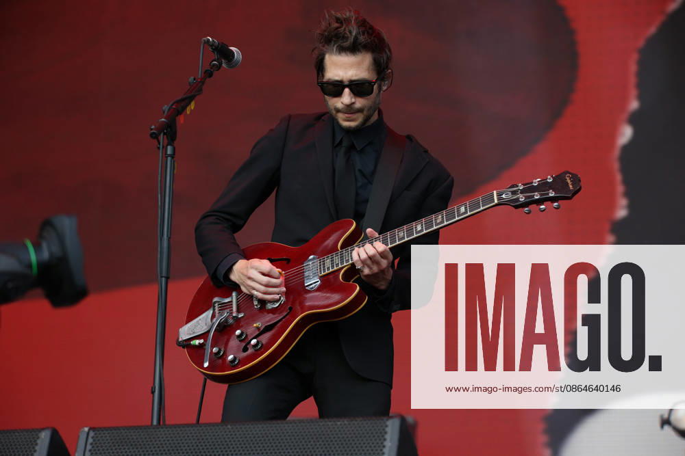 Interpol live at All Points East 2026 East Stage, Victoria Park, London, UK, 23 August 2026 Interpol performing live at All Points East 2026 East Stage, Victoria Park, London, UK, 23 August 2026., Credit:Roger Alarcon Avalon United Kingdom, London