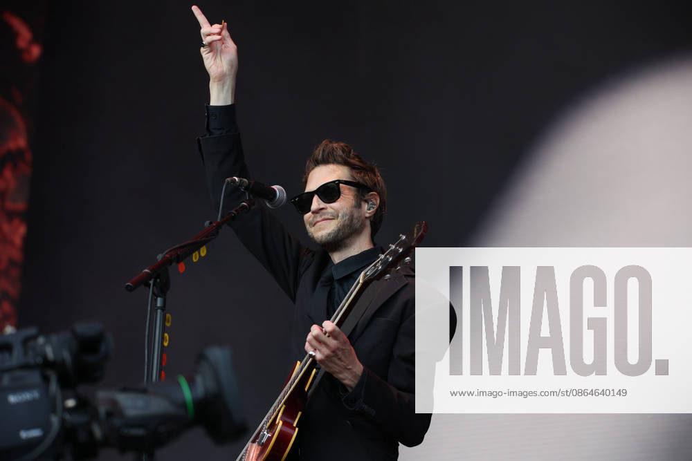 Interpol live at All Points East 2026 East Stage, Victoria Park, London, UK, 23 August 2026 Interpol performing live at All Points East 2026 East Stage, Victoria Park, London, UK, 23 August 2026., Credit:Roger Alarcon Avalon United Kingdom, London