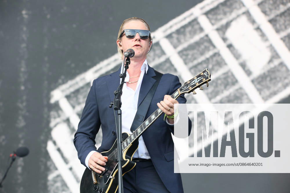 Interpol live at All Points East 2026 East Stage, Victoria Park, London, UK, 23 August 2026 Interpol performing live at All Points East 2026 East Stage, Victoria Park, London, UK, 23 August 2026., Credit:Roger Alarcon Avalon United Kingdom, London