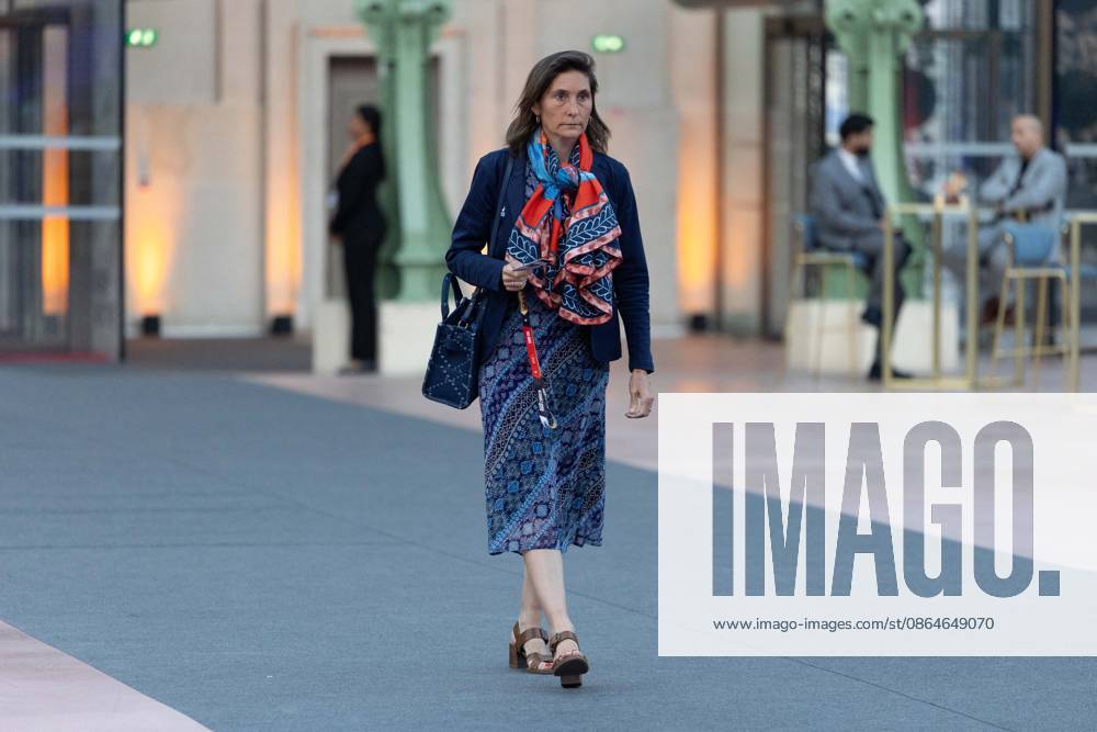 Emmanuel Macron And Mohammed Bin Salman Attend Esports World Cup Closing Ceremony - Paris Amelie Oudea-Castera arrives for the closing ceremony of the Esports World Cup at the Grand Palais in Paris, France, 23 August 2026. Photo by Raphael Lafargue ABACAPRESS.COM Paris Ile-de-France France