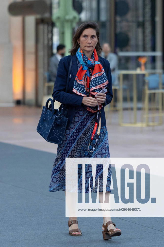 Emmanuel Macron And Mohammed Bin Salman Attend Esports World Cup Closing Ceremony - Paris Amelie Oudea-Castera arrives for the closing ceremony of the Esports World Cup at the Grand Palais in Paris, France, 23 August 2026. Photo by Raphael Lafargue ABACAPRESS.COM Paris Ile-de-France France