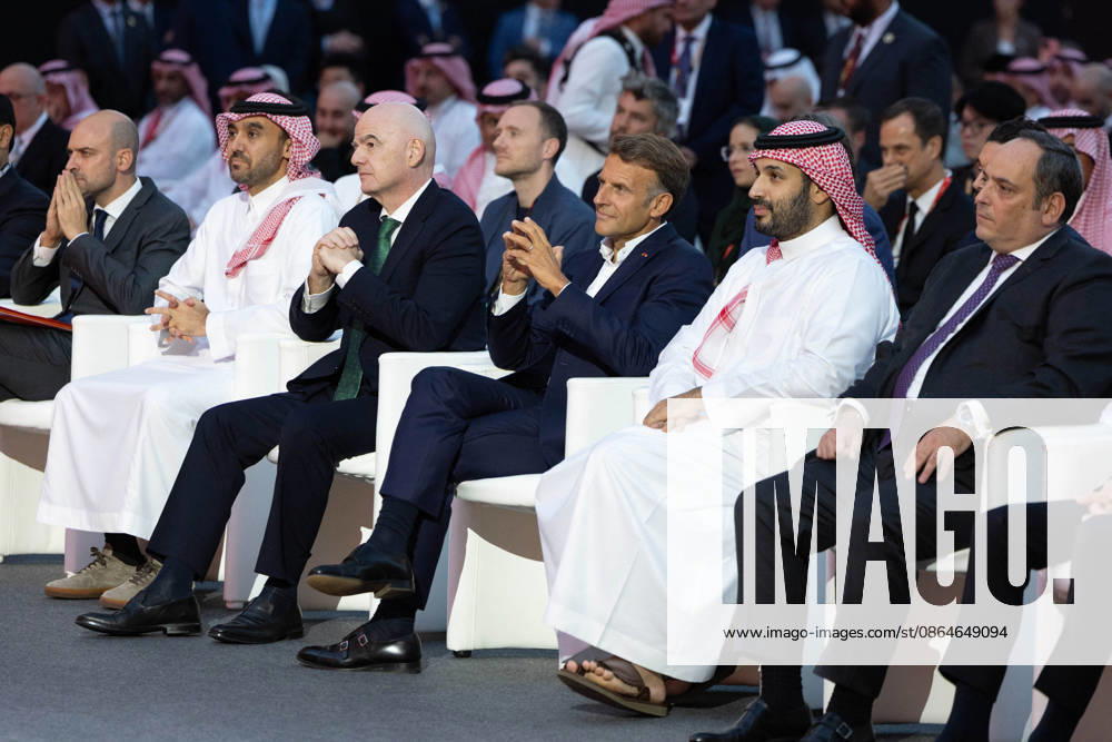 Emmanuel Macron And Mohammed Bin Salman Attend Esports World Cup Closing Ceremony - Paris French President Emmanuel Macron and the Crown Prince and Saudi Arabia s Crown Prince Mohammed bin Salman MBS and President of FIFA Gianni Infantino attend the closing ceremony of the Esports World Cup at the Grand Palais in Paris, France, on August 23, 2026. Photo by Raphael Lafargue ABACAPRESS.COM Paris Ile-de-France France