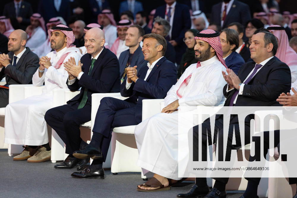 Emmanuel Macron And Mohammed Bin Salman Attend Esports World Cup Closing Ceremony - Paris French President Emmanuel Macron and the Crown Prince and Saudi Arabia s Crown Prince Mohammed bin Salman MBS and President of FIFA Gianni Infantino attend the closing ceremony of the Esports World Cup at the Grand Palais in Paris, France, on August 23, 2026. Photo by Raphael Lafargue ABACAPRESS.COM Paris Ile-de-France France