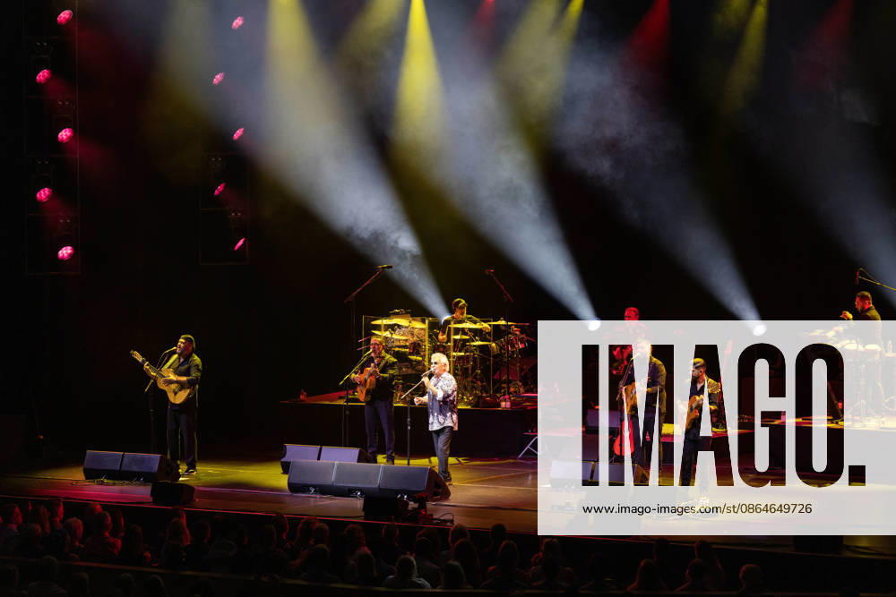 Founder and lead singer Nicolas Reyes of the Gipsy Kings and his band perform their high-energy fusion of flamenco, rumba, salsa, and pop, featuring iconic songs, at the Filene Center at Wolf Trap in Vienna, Virginia, on Sunday, August 23, 2026. Vienna USA - ZUMAkh2_ 20260823_znp_kh2_012