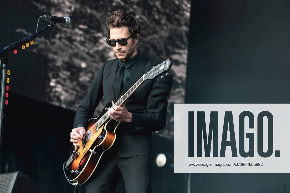 Interpol performing live at Outbreak Fest, in London, United Kingdom, on 23 August 2026 Interpol performing live at Outbreak Fest, in London, United Kingdom, on 23 August 2026, Credit:Sarah Tsang Avalon
