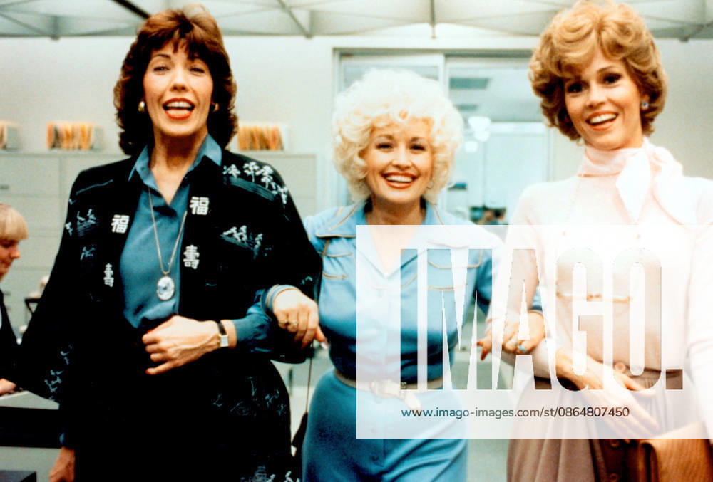9 to 5 010509 **FILE PHOTOS** Lily Tomlin, Dolly Parton, Jane Fonda Nine to Five (1980) Directed by Colin Higgins Featuring: Lily Tomlin, Dolly Parton, Jane Fonda When: 30 Apr 1980 Credit: WENN.com **WENN does not claim any ownership including but not limited to Copyright or License in the attached material. Fees charged by WENN are for WENN s services only, and do not, nor are they intended to, convey to the user any ownership of Copyright or License in the material. By publishing this material you expressly agree to indemnify and to hold WENN and its directors, shareholders and employees harmless from any loss, claims, damages, demands, expenses (including legal fees), or any causes of action or allegation against WENN arising out of o