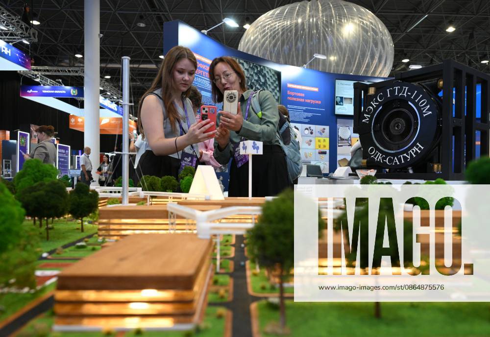 Russia Technoprom International Forum 9228760 26.08.2026 People visit the exhibition during of the Technoprom XIII International Forum of Technological Development in Novosibirsk, Russia. Alexandr Kryazhev Sputnik Novosibirsk Russia