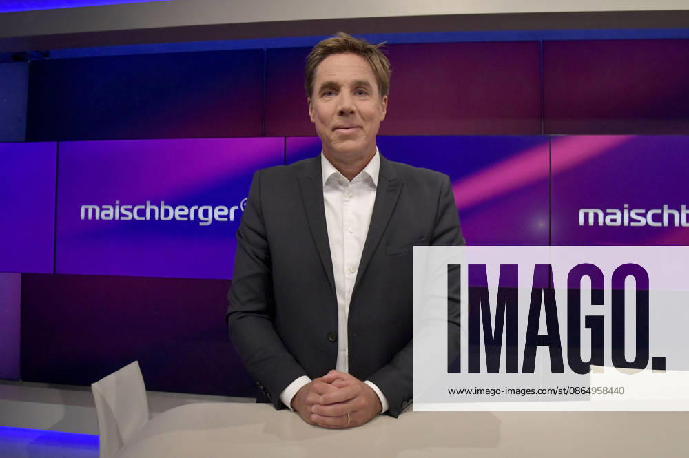 Markus Feldenkirchen in der ARD-Talkshow maischberger im Studio Berlin Adlershof. Berlin