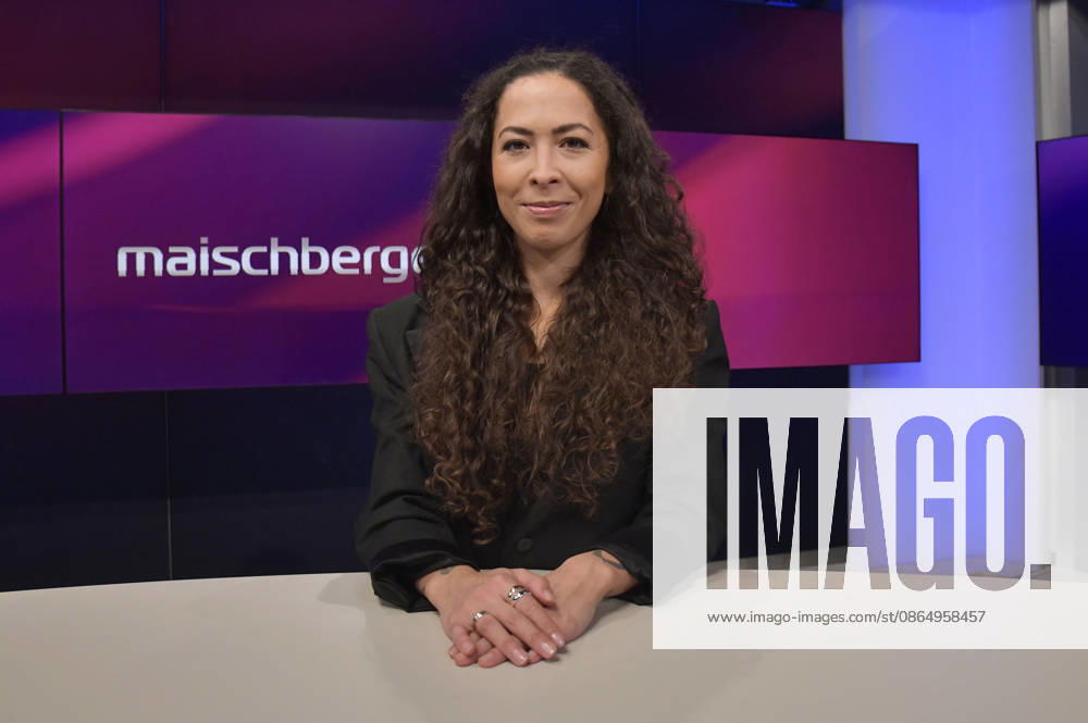 Anna Schneider in der ARD-Talkshow maischberger im Studio Berlin Adlershof. Berlin