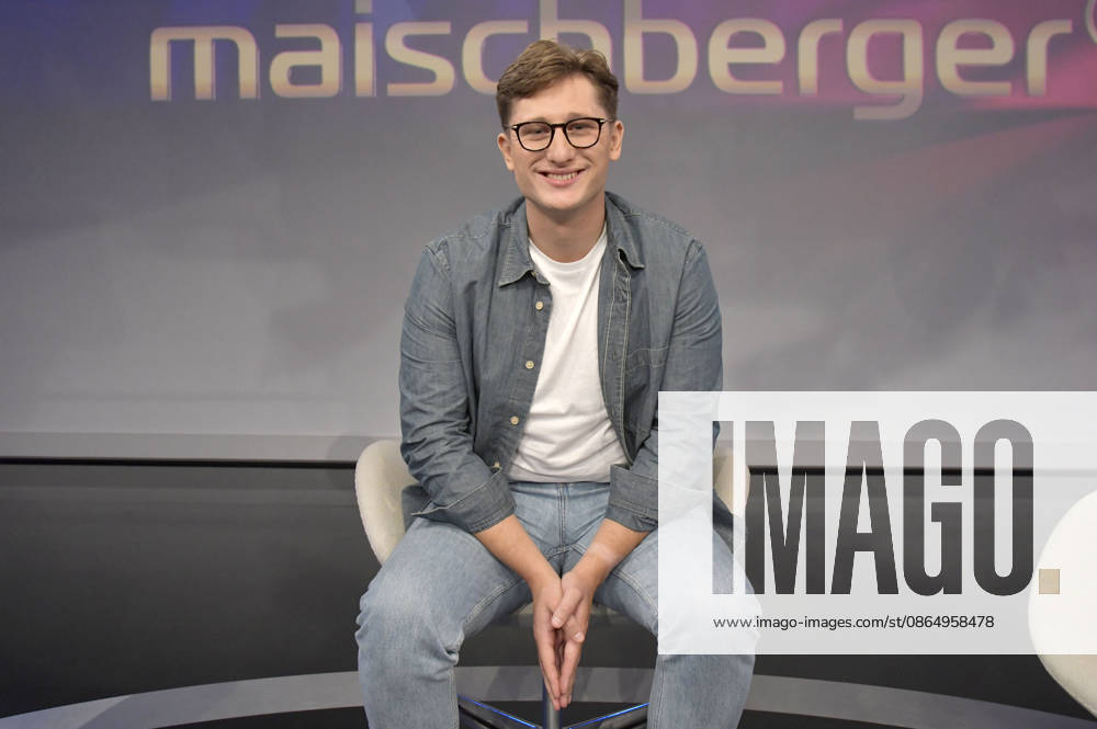 Philipp Türmer in der ARD-Talkshow maischberger im Studio Berlin Adlershof. Berlin