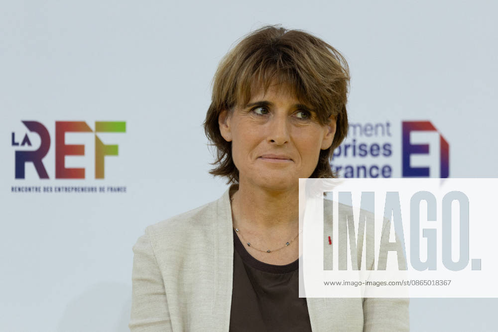 Second day of La REF 2026 meeting - Paris Sophie Boissard during the La REF 2026 meeting of French entrepreneurs, organised by the MEDEF, France s main employers federation, at the Roland-Garros venue in Paris on August 27, 2026. Photo by Raphael Lafargue ABACAPRESS.COM Paris France